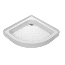 DreamLine Shower Walls and Quarter Round 36-inch Sector Shower Tray Combo Kit