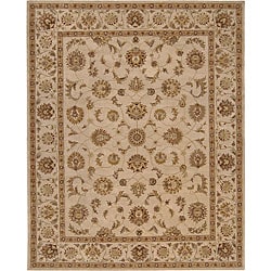 Buy Cheap Nourison Hand-tufted Heriatge Hall Ivory Wool Rug (12' x 15')