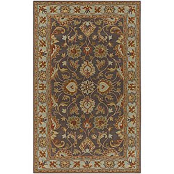 --->  Hand-tufted Coliseum Wool Rug (12' x 15')