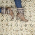 SomerTile 12x12-in Samoan 9/16-in Springfield Porcelain Mosaic Tile (Pack of 10)