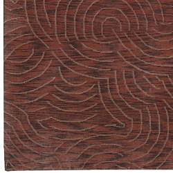Julie Cohn Hand-knotted Red Royal Abstract Design Wool Rug (9' x 13')