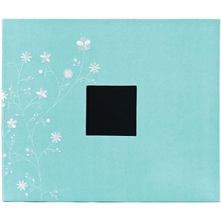 'Robin's Egg Flowers' American Crafts 3-ring Album