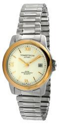 Timetech Men's Two-tone Stainless Steel Expansion Watch