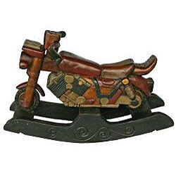 motorcycle rocking horse