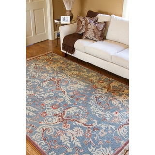 Find Shop Hand-knotted Wool Rug (10' x 14')