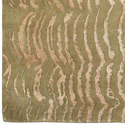 Julie Cohn Hand-knotted Olive Royal Abstract Design Wool Rug (8' x 11')