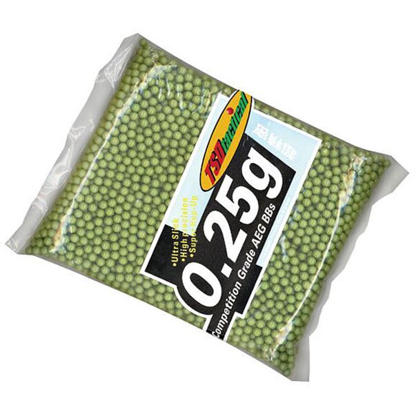 TSD Tactical BB25X5MG 5000-count 0.25g 6mm Olive Drab Green Airsoft BBs