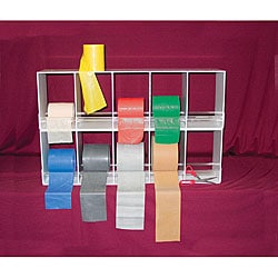 Cando Horizontal 10-bin Universal Exercise Band Duplex Rack-Image