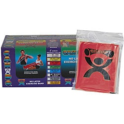 Cando Red No-latex 4-foot Strip Exercise Bands (Pack of 40)-Image