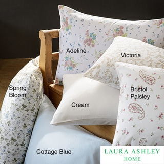 Laura Ashley 4-piece Flannel Sheet Set