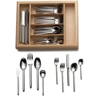 Mikasa 'Zena' 65-piece Flatware Set/ Caddy