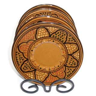 Set of Four Honey Design Saucers (Tunisia)