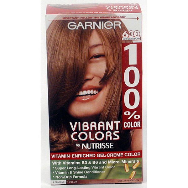 touch coupon gray hair color of #630 Light Brown Golden Color Hair Colors Vibrant Garnier