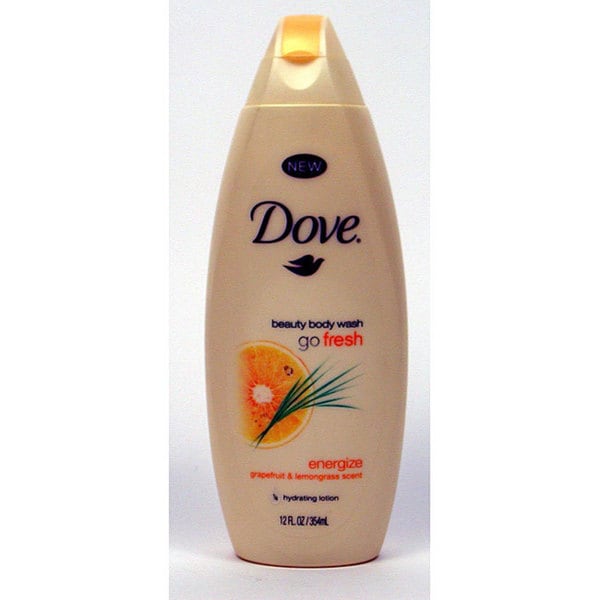Dove 12oz Energize Grapefruit/ Lemongrass Body Wash (Pack of 4
