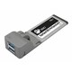 SIIG 2-port ExpressCard/34 host adapter with 2 SuperSpeed USB 3.0 por