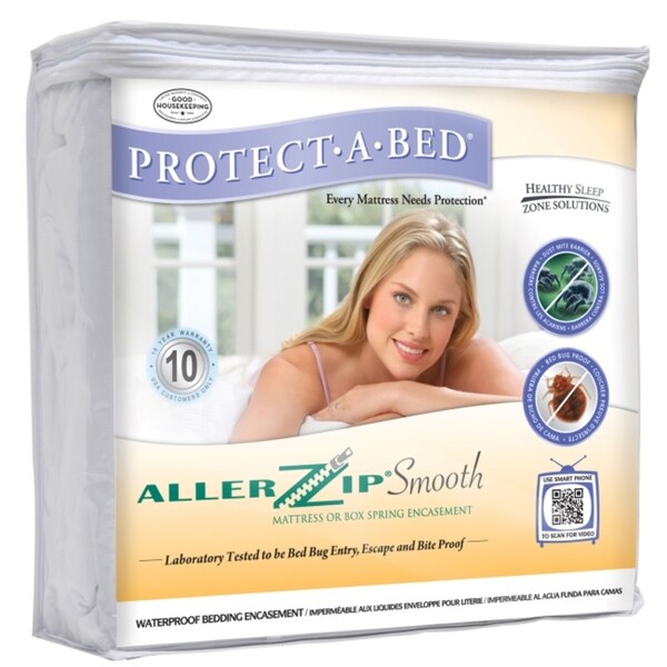 AllerZip Smooth Full-size Bedbug-proof Mattress Protector