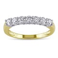Miadora 14k Gold 1/2ct TDW Round Diamond Wedding Ring (G-H, I1-I2)