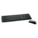 Verbatim Wireless Slim Keyboard and Optical Mouse - Black