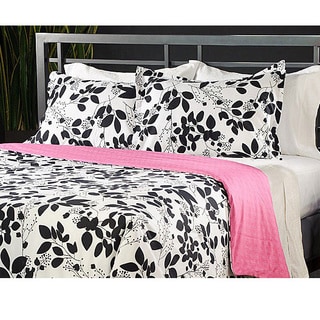 Perry Ellis Romance Floral Mini Duvet Cover Set