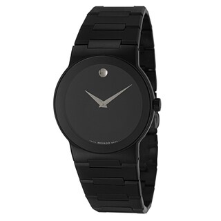 Movado Men's Black Saphiro Watch