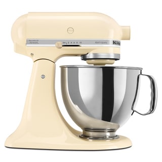 (_ _ ) KitchenAid KSM150PSAC Almond Cream 5-quart Artisan Tilt-Head Stand Mixer