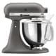 KitchenAid KSM150PSGR Imperial Gray 5-quart Artisan Tilt-Head Stand Mixer 