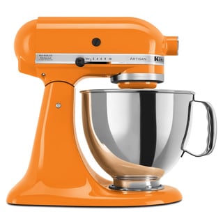 Buy Cheap KitchenAid KSM150PSTG Tangerine 5-quart Artisan Tilt-Head Stand Mixer **with Rebate**