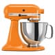 KitchenAid KSM150PSTG Tangerine 5-quart Artisan Tilt-Head Stand Mixer 