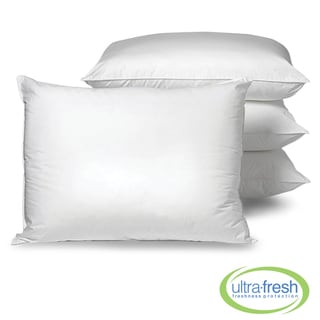 Allergy Free Anti-microbial Pillows with Ultra Fresh (Set of 4)