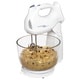 Hamilton Beach 64695N White Power Deluxe 6 Speed Stand Mixer