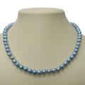18-inch Blue Freshwater Pearl Strand (7-7.5 mm)