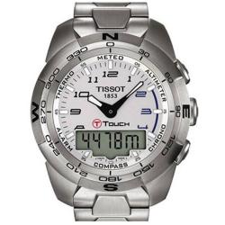Tissot Men's T-Touch Expert White Dial Chronograph Watch