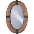 Bombay Collection Wicker-frame Mirror