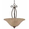 Tortoise Shell 3-light Pendant