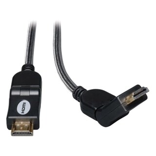 Tripp Lite High Speed HDMI Cable with Swivel Connectors Ultra HD 4K x