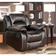 ABBYSON LIVING Brownstone Premium Top-grain Leather Reclining Sofa, Loveseat and Chair