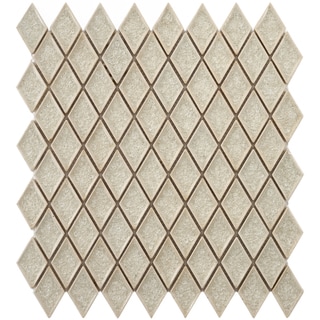 For sale SomerTile 12x12-in Crackle Ice 1x2-in Handmade Glass/Ceramic Mosaic Tile (Pack of 5)