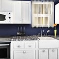 SomerTile 12.25x12-in Penny 3/4-in Blue Eye Porcelain Mosaic Tile (Pack of 10)