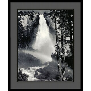 Ansel Adams 'Nevada Fall, Rainbow' Framed Art Print