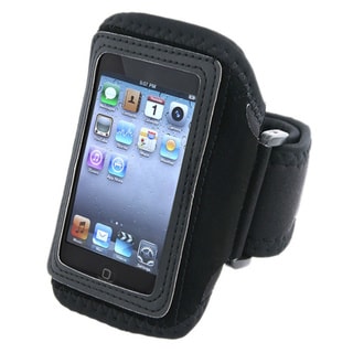 Eforcity Durable Black Sport Armband for Apple iPod Touch-Image