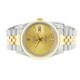 Pre-owned Rolex Datejust Men's Two-tone Champagne Dial Watch