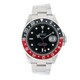Pre-owned Rolex GMT Master II 16710 Red and Black Bezel Stainless Steel Watch