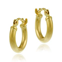 Mondevio 10k Gold 11mm Mini Hoop Earrings