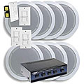 Pyle 4-room In-ceiling Speaker System