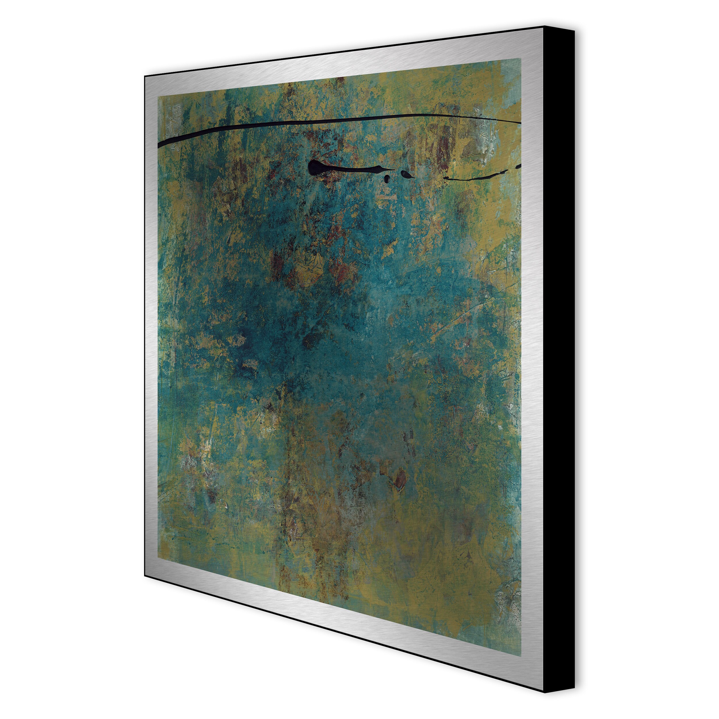 By Chance I Metal Art Print Overstock Shopping Big Discounts on