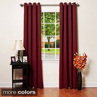 For sale Solid Grommet Top Thermal Insulated 108-inch Blackout Curtains