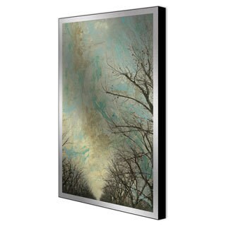Hot Deal Sara Abott 'Entrancement I' Framed Metal Art