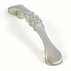 Stone Mill Satin Nickel Weave Cabinet Pulls (Pack of 25)