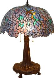 Tiffany-style Wisteria Table Lamp