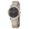 Tissot Women's 'Happy Chic' Rose Goldtone and Stainless Steel Watch